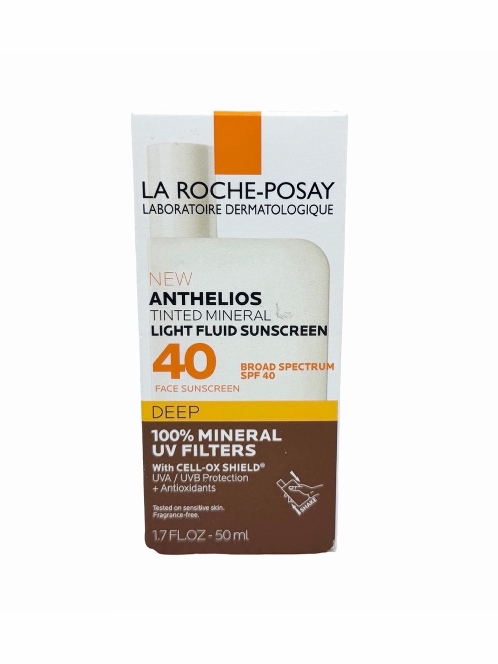 La Roche-Posay Anthelios Tinted Sunscreen SPF 40 - 1.7 fl oz / 50 ml - Deep